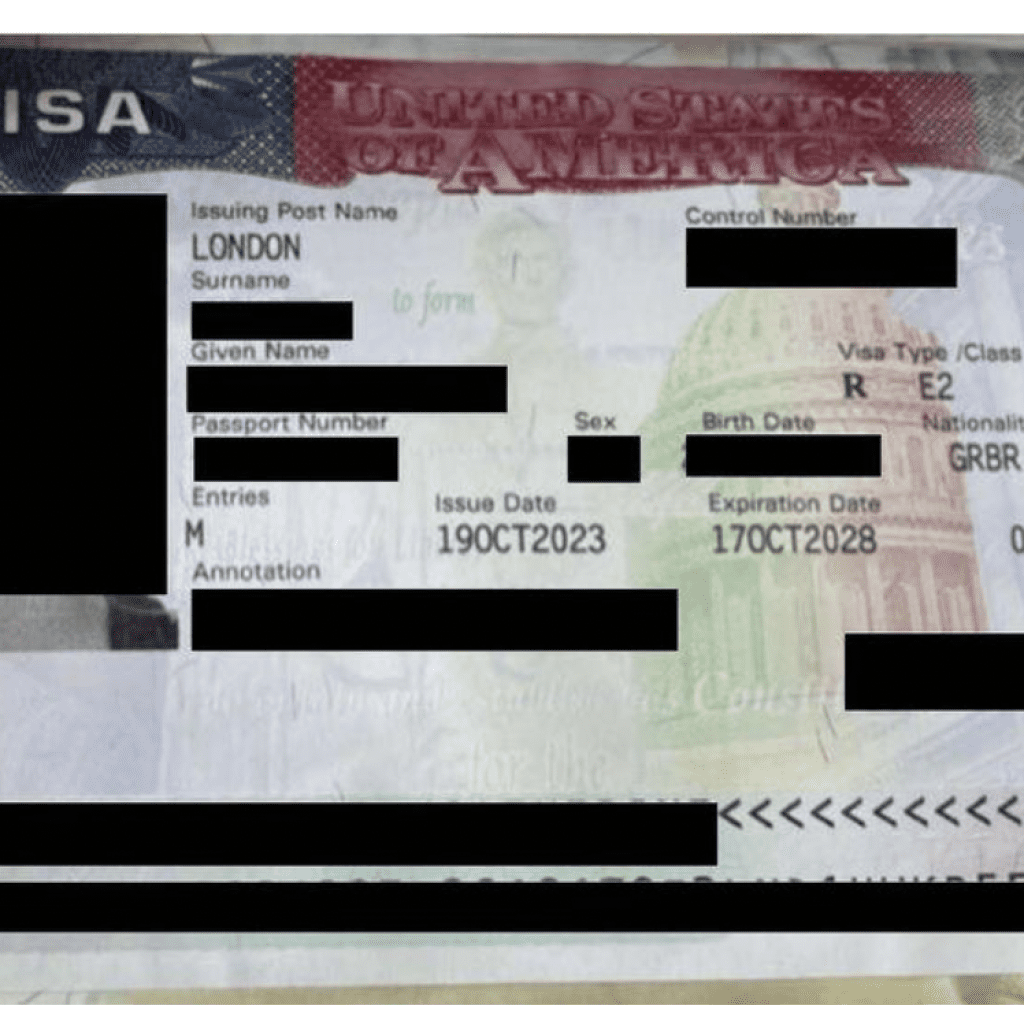 | uk investor secures e-2 visa with 0k u. S. Investment